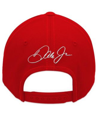JR Motorsports Official Team Apparel Men's Red Dale Earnhardt Jr. Budweiser Element Adjustable Hat