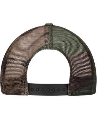 Мужская черная / камуфляжная кепка Austin Cindric Trucker 9FORTY с регулируемой посадкой от New Era