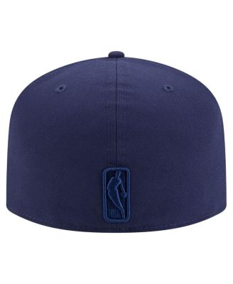 Men's Navy Memphis Grizzlies Colorpack A-Frame Pinch Front 59FIFTY Fitted Hat