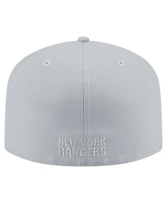 Men's Gray New York Rangers Color Pack A-Frame 59FIFTY Fitted Hat