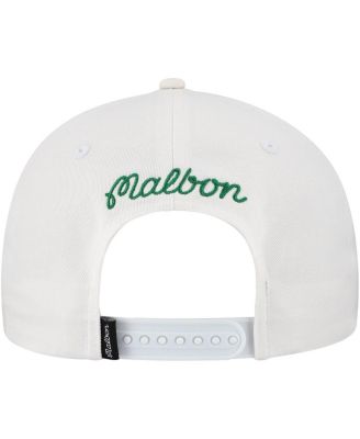 Мужские и женские гольфы Malbon, белые, WM Phoenix, с открытыми кактусовыми полями, Регулируемая шляпа