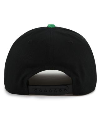 Мужская регулируемая шляпа American Needle Men's Black/Kelly Green Dallas Stars Burnett