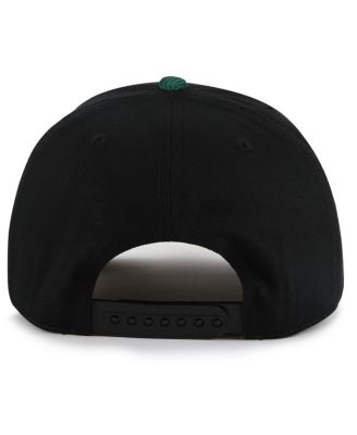 Men's Black/Green Minnesota Wild Burnett Adjustable Hat