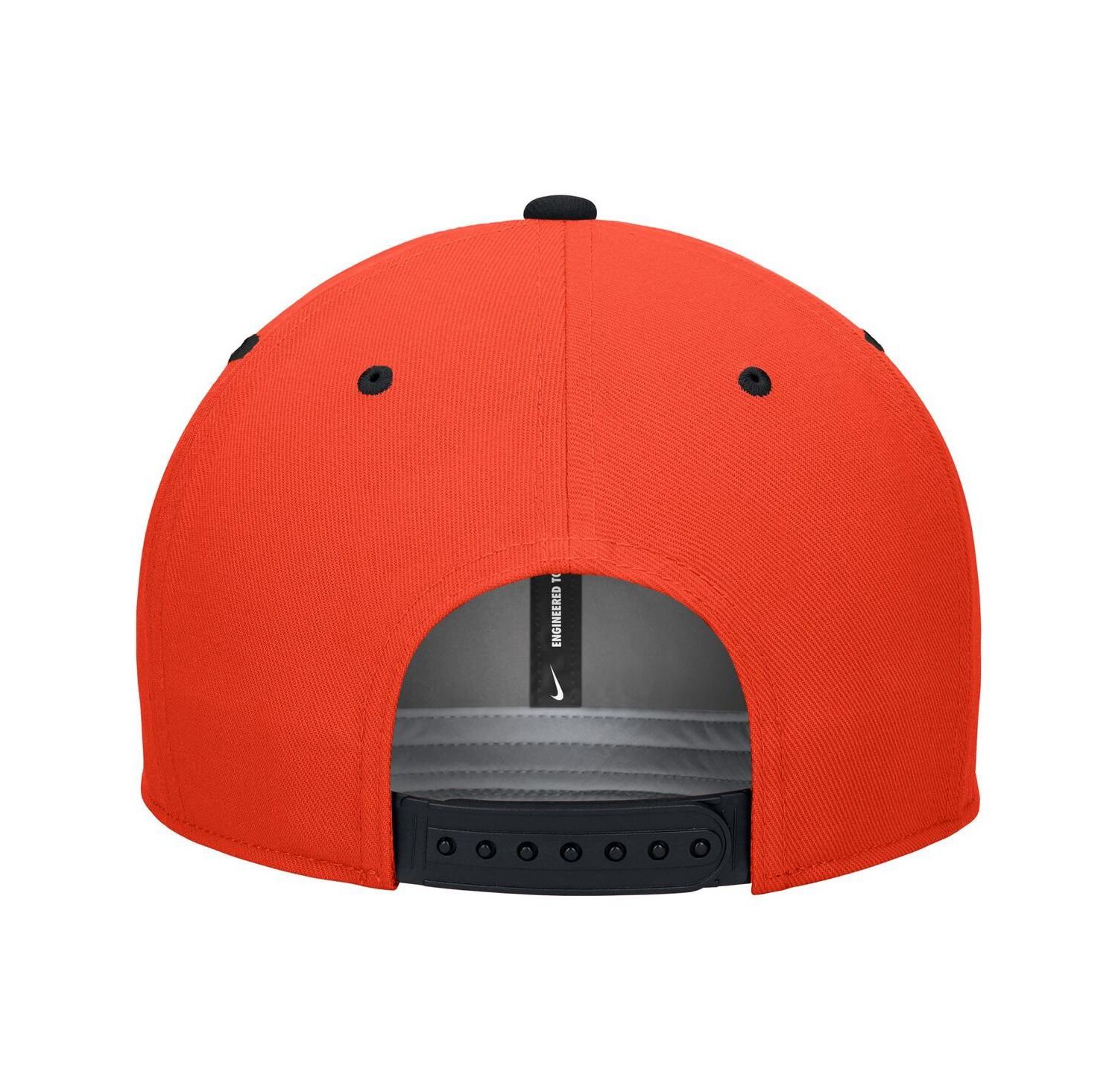 Men's White/Orange Oklahoma State Cowboys Pro Performance Snapback Hat