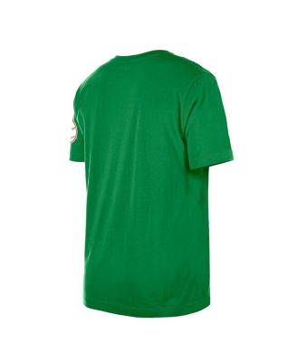 Мужская футболка Kelly Green Cleveland Guardians с трилистником в честь Дня Святого Патрика от New Era