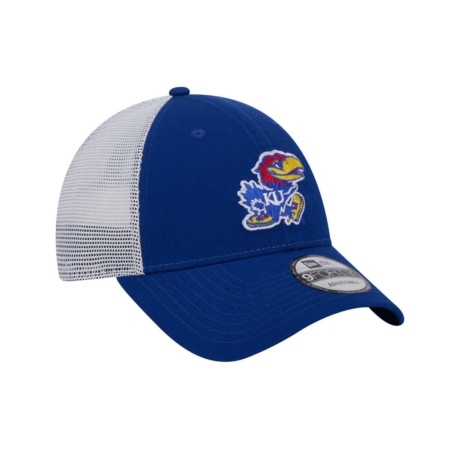 Men's Royal Kansas Jayhawks Trucker 9FORTY Adjustable Hat