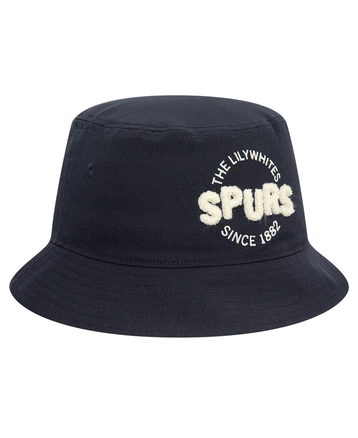 New Era Men's Navy Tottenham Hotspur Boucle Bucket Hat In Navy