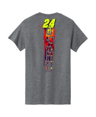 Мужская футболка Heather Gray William Byron Car из коллекции Hendrick Motorsports Team Collection