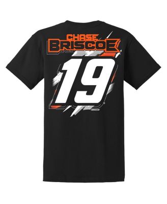 Мужская черная футболка из коллекции Joe Gibbs Racing Team Collection от Chase Briscoe Bass Pro Shops