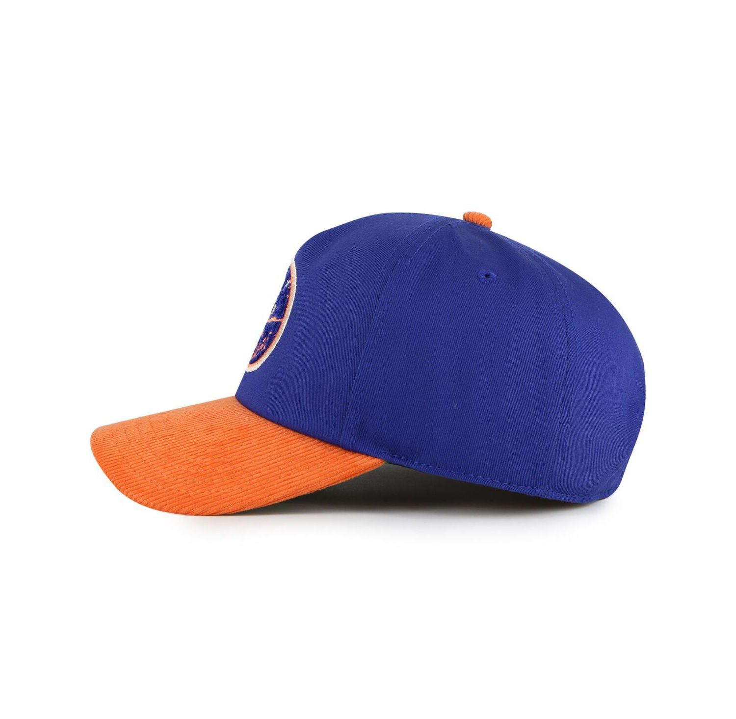 Men's Royal/Orange New York Islanders Burnett Adjustable Hat