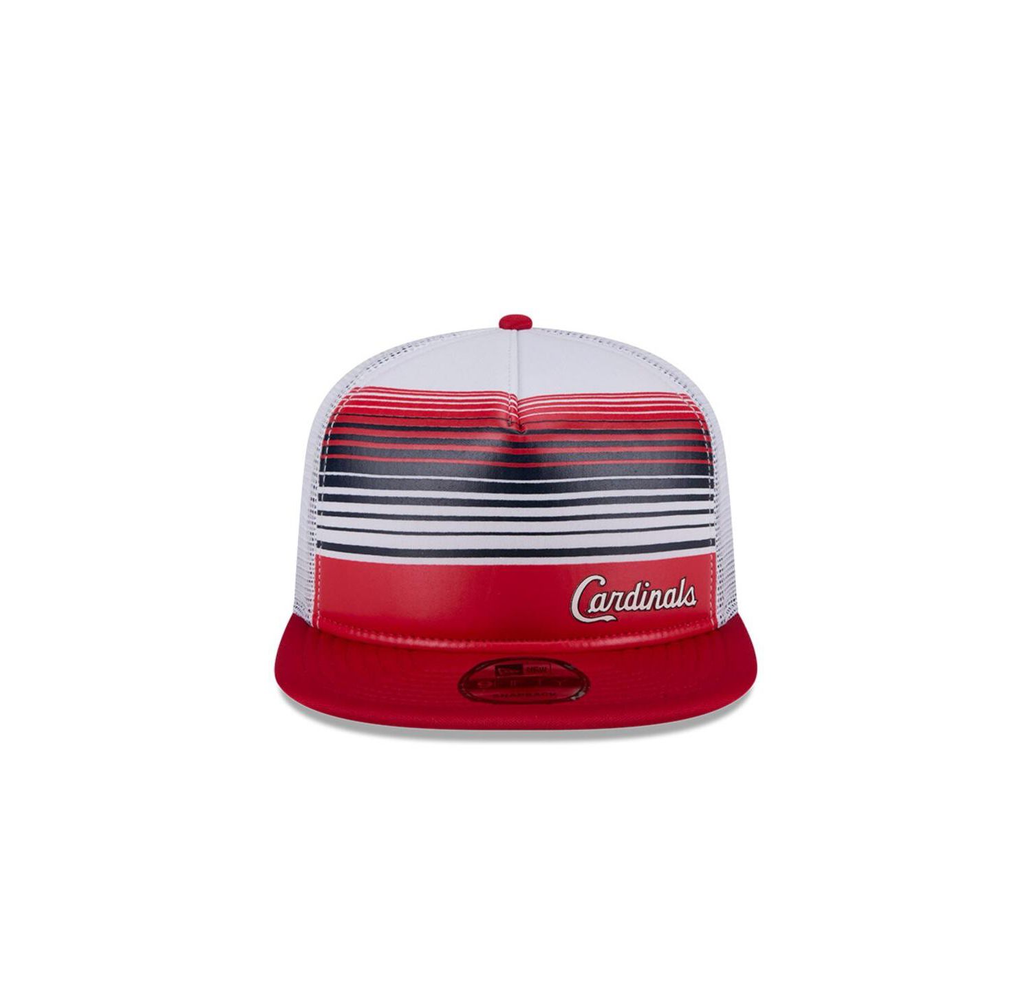Men's Red St. Louis Cardinals Team Horizon 9FIFTY A-Frame Trucker Snapback Hat