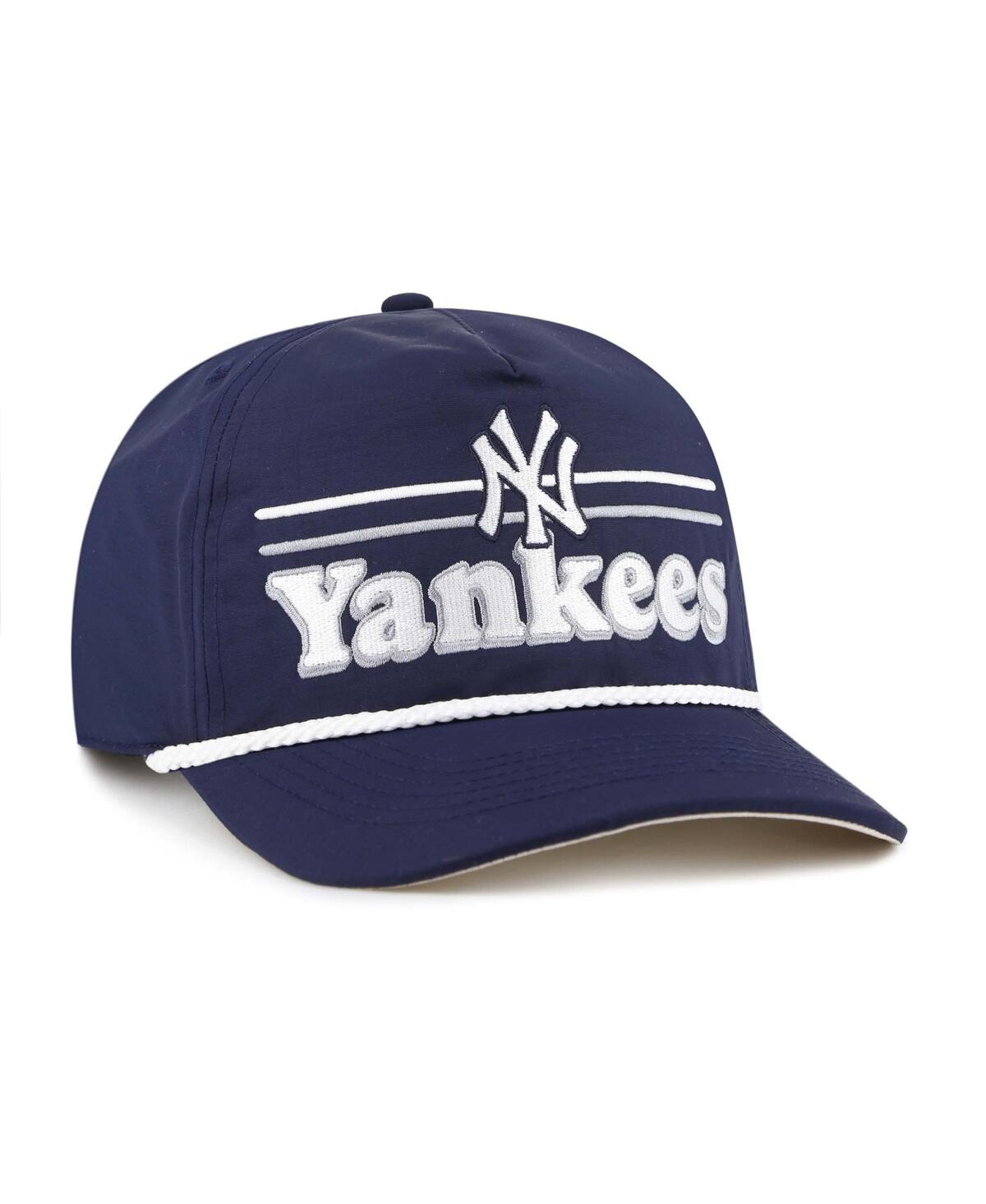 47 Brand Men's Navy New York Yankees Campscape Hitch Adjustable Hat In Navy