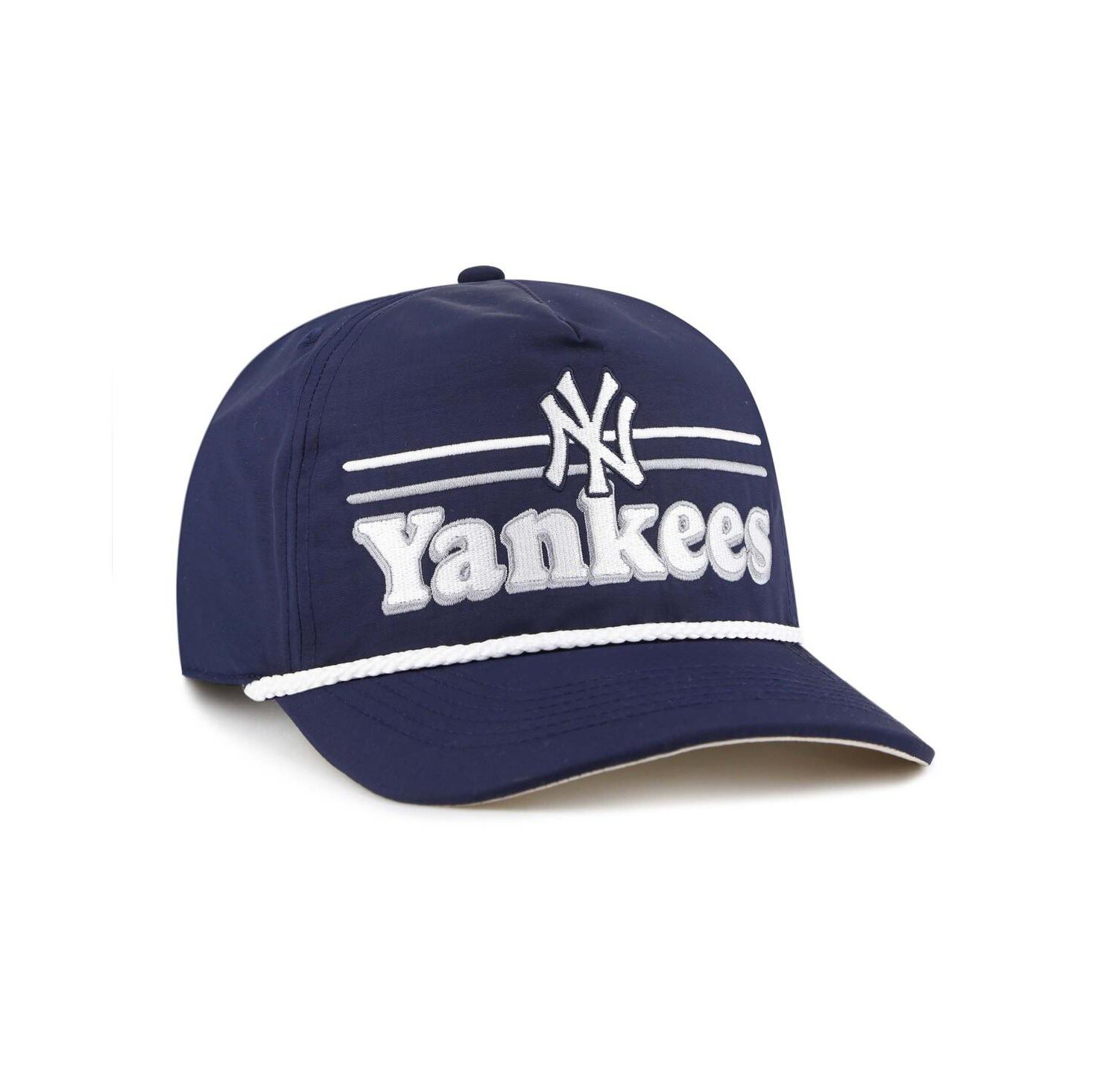 Men's Navy New York Yankees Campscape Hitch Adjustable Hat
