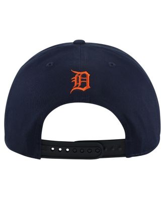 Men's Navy Detroit Tigers Wax Pack Collection Premier Hitch Adjustable Hat