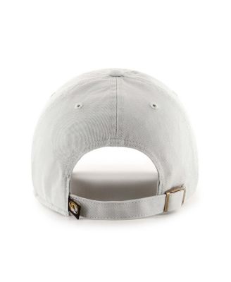 Мужская серая шляпа с регулируемой посадкой Missouri Tigers Clean Up от бренда '47