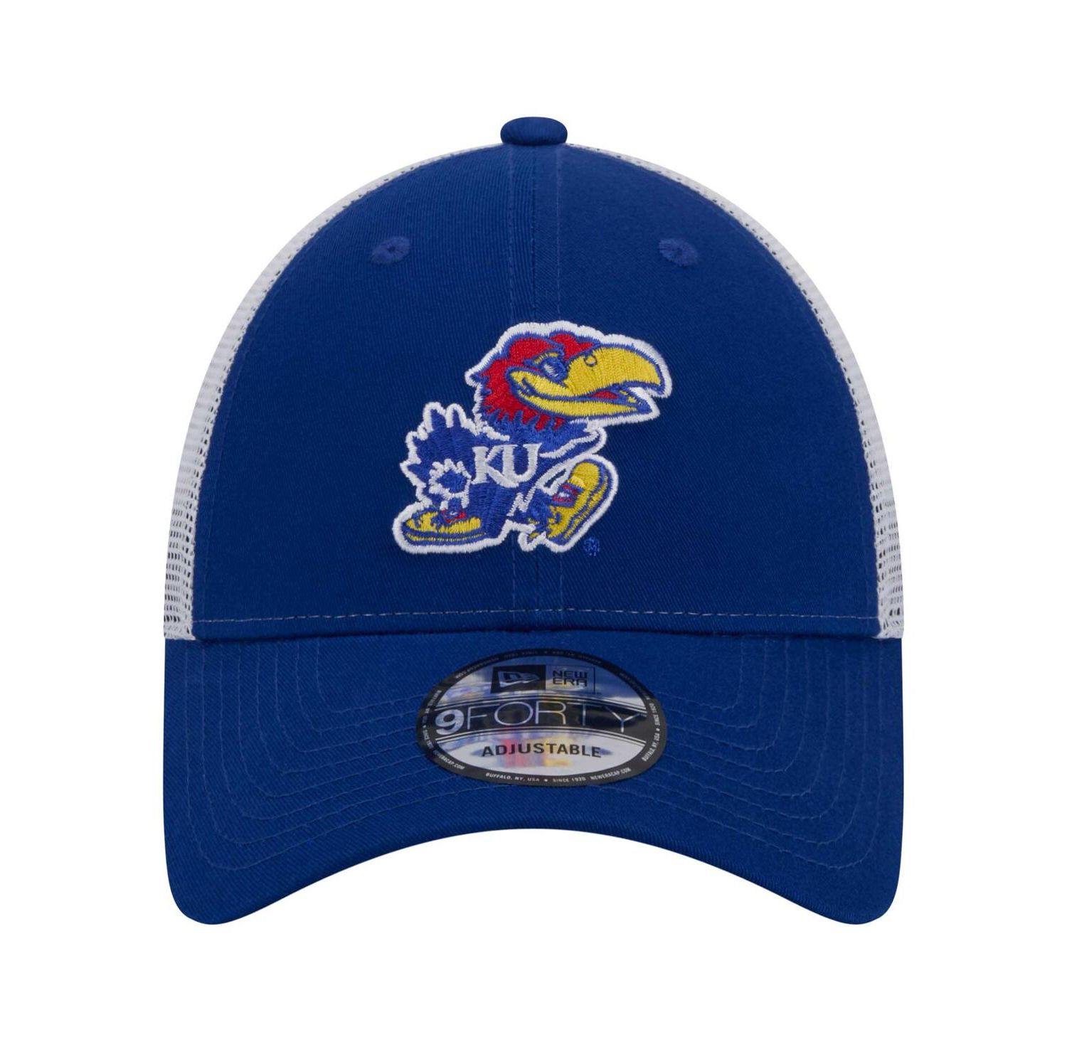 Men's Royal Kansas Jayhawks Trucker 9FORTY Adjustable Hat