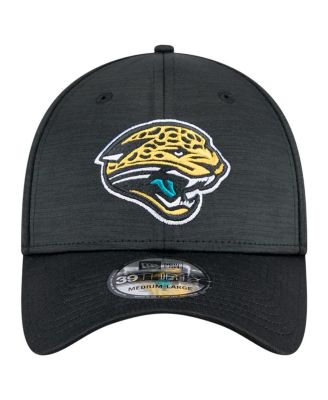 Men's Black Jacksonville Jaguars Throwback Active Tech 39THIRTY Flex Hat