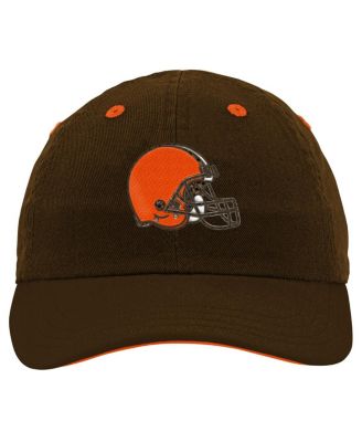 Baby Boys and Girls Brown Cleveland Browns Team Slouch Flex Hat