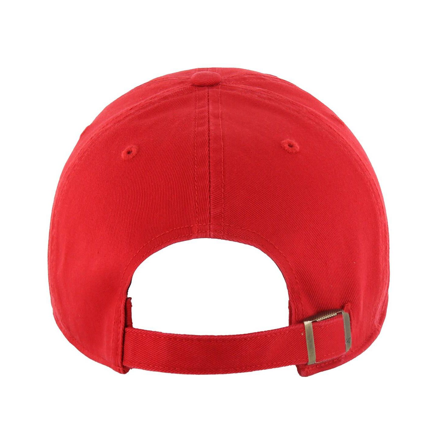 Мужская кепка '47 Brand Red Austin Cindric Clean Up Adjustable Hat — фото 2