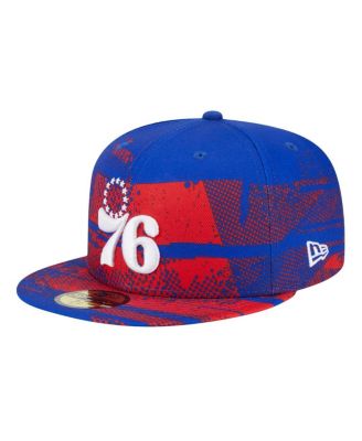 New Era - Men's Royal Philadelphia 76ers Tip-Off 59FIFTY Fitted Hat