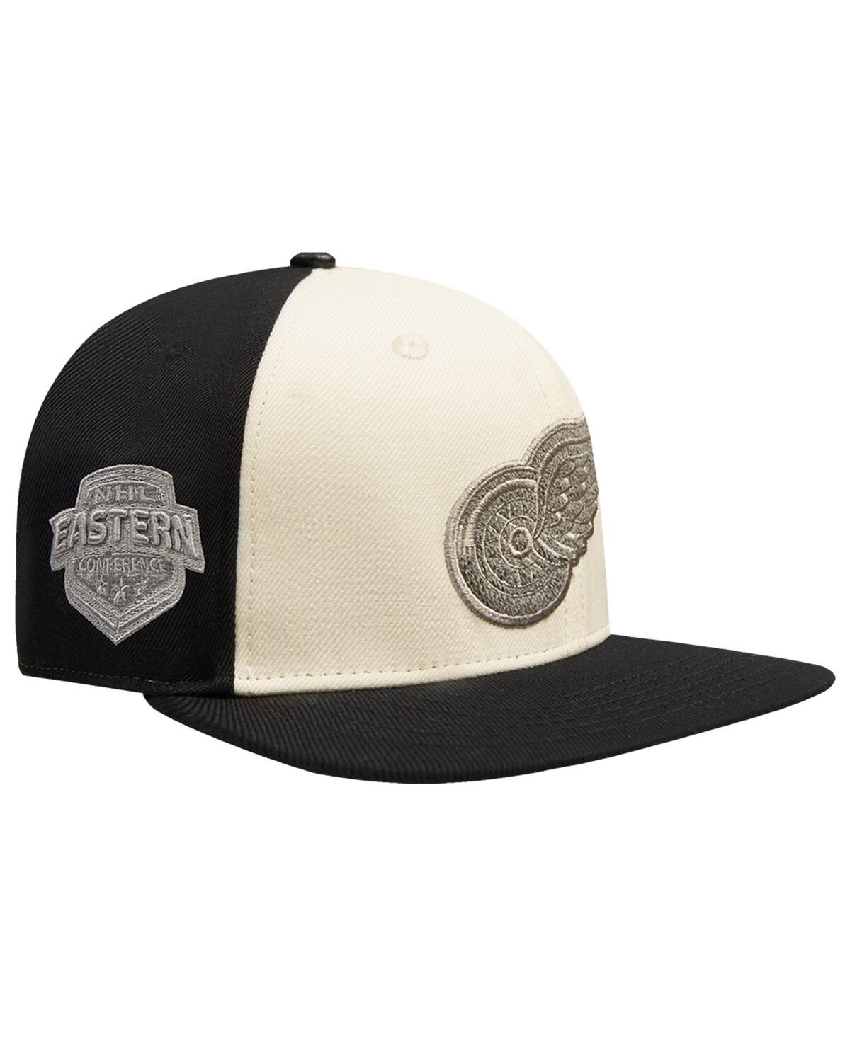 Shop Pro Standard Men'sâ Cream Detroit Red Wings French Terry Snapback Hat