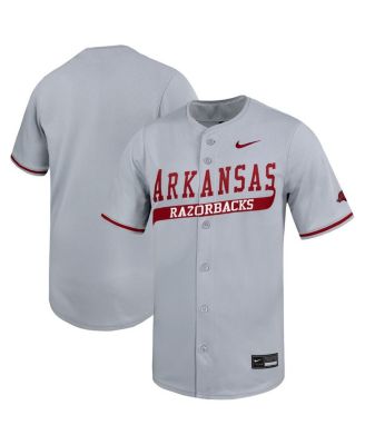 Мужская серая бейсбольная майка Nike Arkansas Razorbacks Limited от Nike