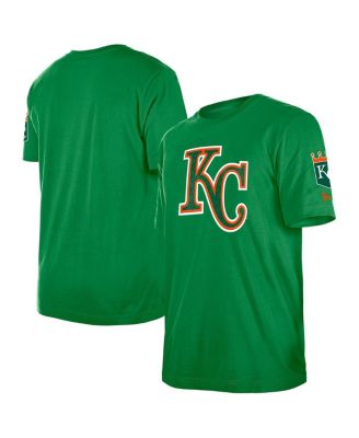 New Era - Men's Kelly Green Kansas City Royals St. Patrick's Day Shamrock Fill T-Shirt