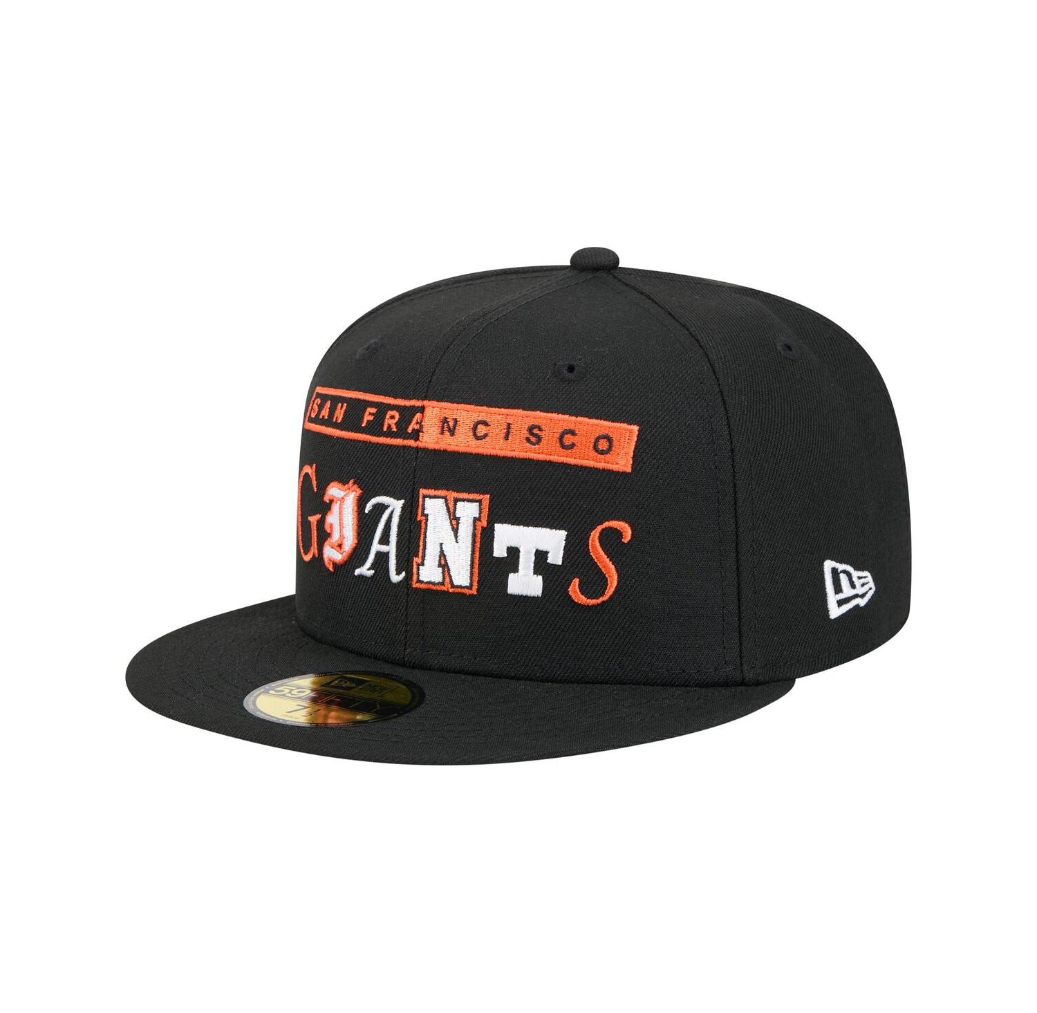 Men's Black San Francisco Giants Ransom 59FIFTY Fitted Hat