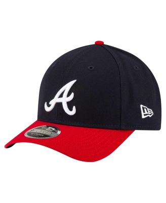New Era - Men's Navy Atlanta Braves Player Replica 9FORTY Adjustable Hat