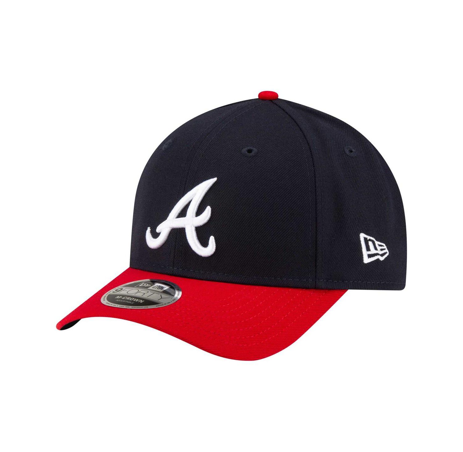 Men's Navy Atlanta Braves Player Replica 9FORTY Adjustable Hat