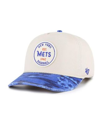 '47 Brand - Men's Cream/Navy New York Mets Fiji Rope Hitch Adjustable Hat