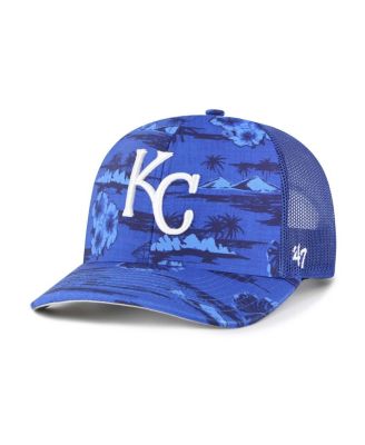 '47 Brand - Men's Blue Kansas City Royals Fiji Trucker Adjustable Hat