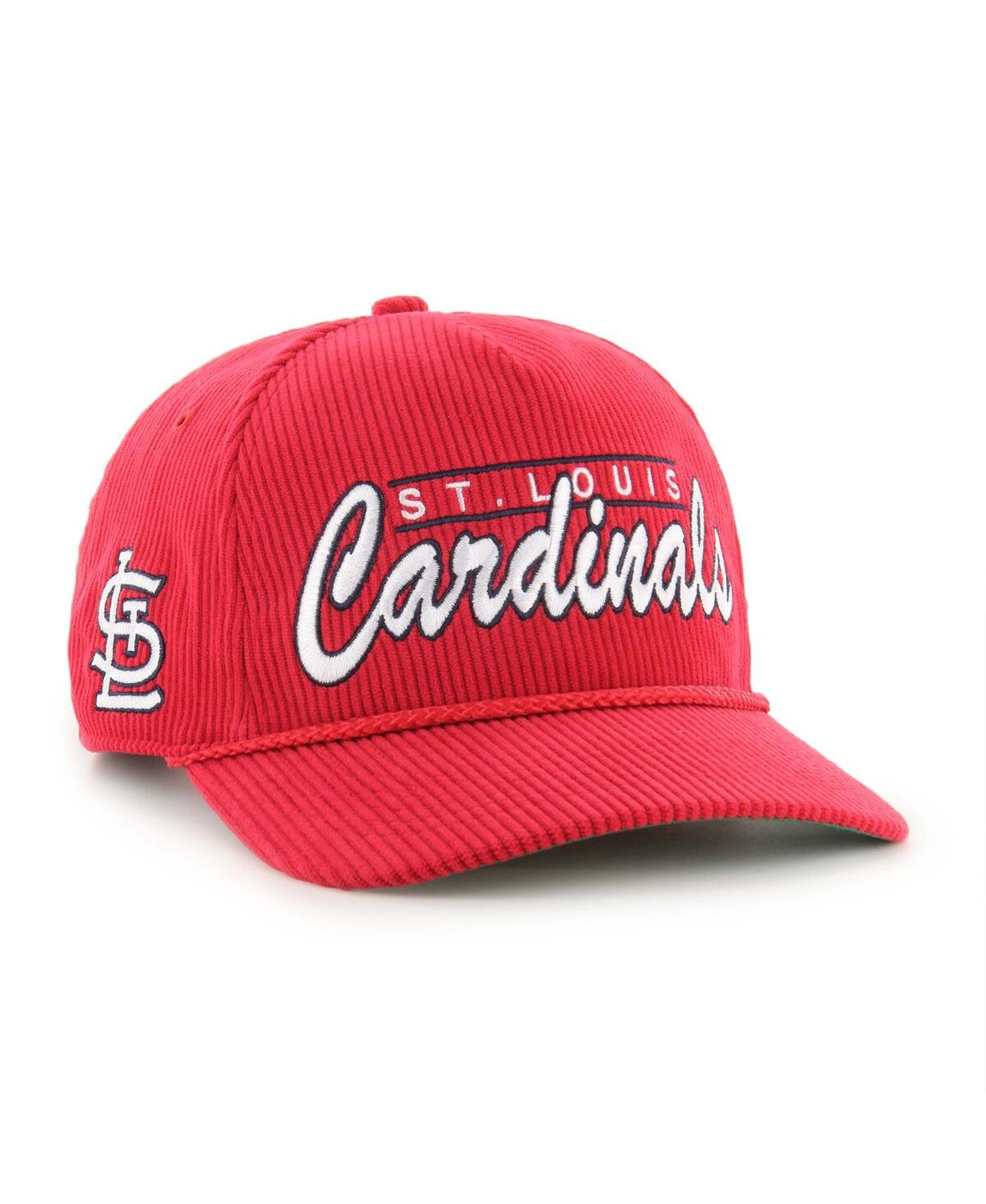 Shop 47 Brand Men's Red St. Louis Cardinals Corduroy Hitch Adjustable Hat