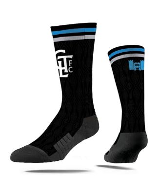 Strideline Men's and Women's Charlotte FC 2025 Jersey Hook Premium Crew Socks