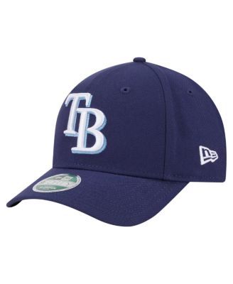 New Era - Big Boys and Girls Navy Tampa Bay Rays Player Replica 9FORTY Adjustable Hat