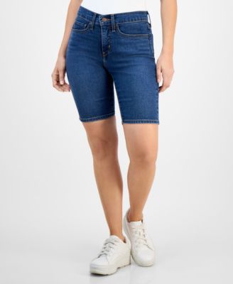 Women's Mid-Rise Shaping Bermuda Shorts