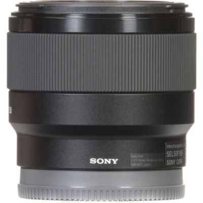 Sony - FE 50mm F1.8 Standard Lens (SEL50F18F/2), Black
