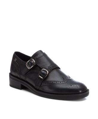 Carmela Leather Collection Women's Double Buckle Oxfords by Xti