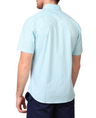 Мужская фирменная рубашка в клетку с коротким рукавом Tailorbyrd Tailorbyrd 7990₽