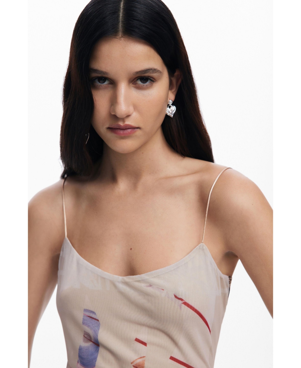 Desigual Women's Dress Designed By Mr. Christian Lacroix In Beige