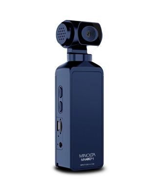MN4KP1 4K Ultra HD Wi-Fi Enabled Pocket Camcorder, Blue