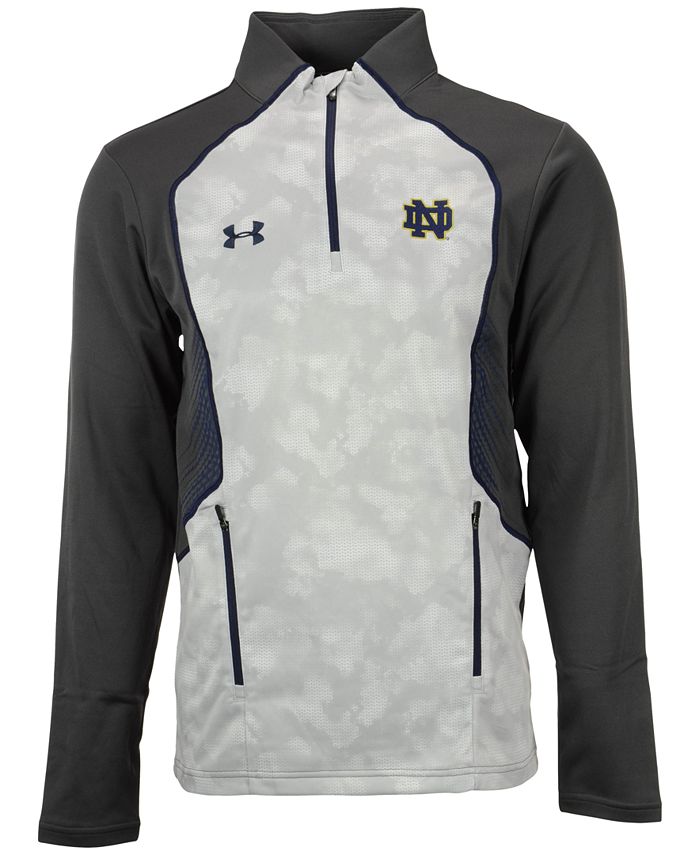 Notre dame under armour sale quarter zip