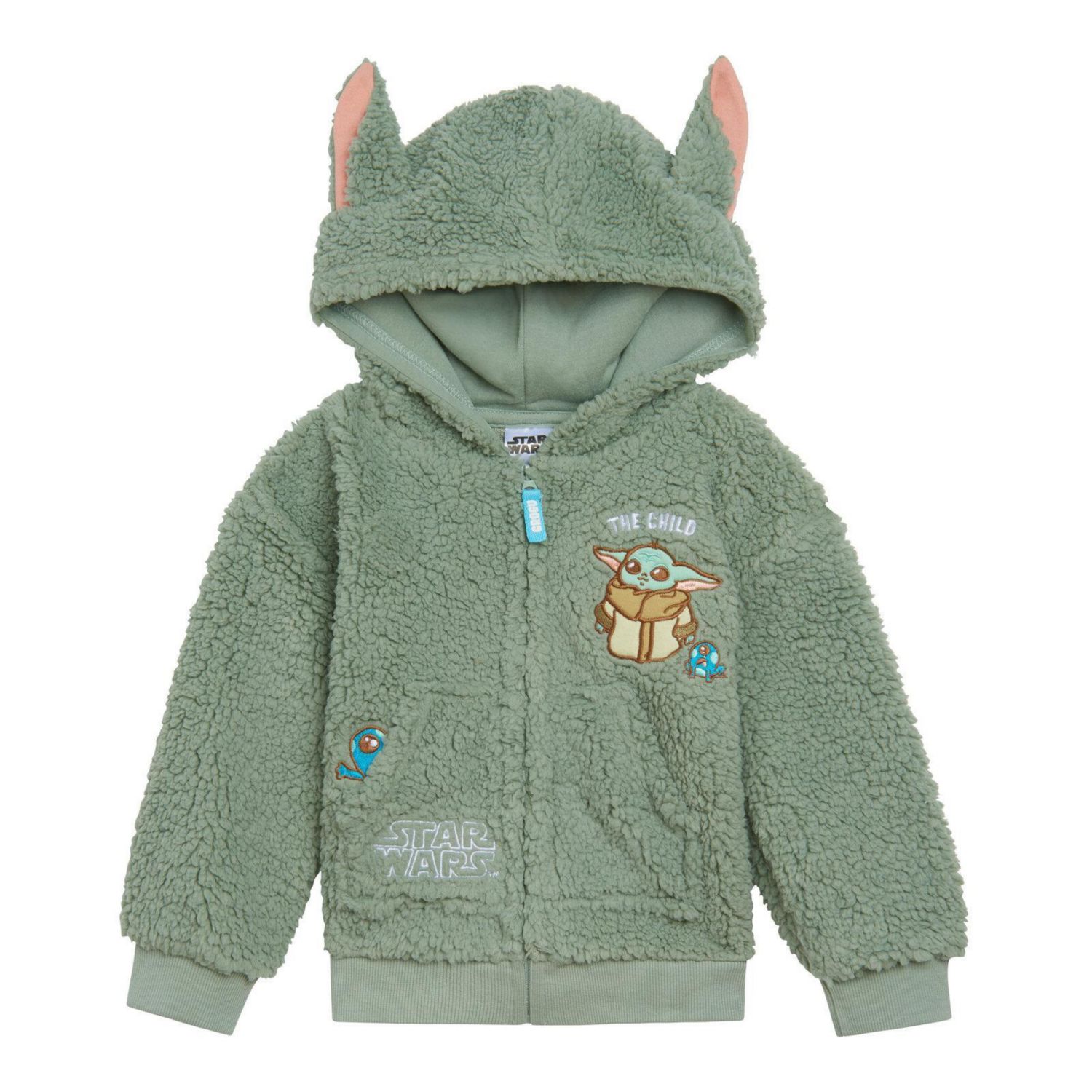 Baby Boys Boy's/Girl's (0-18 Months) Star Wars Grogu Cozy Sherpa Cosplay Hoodie