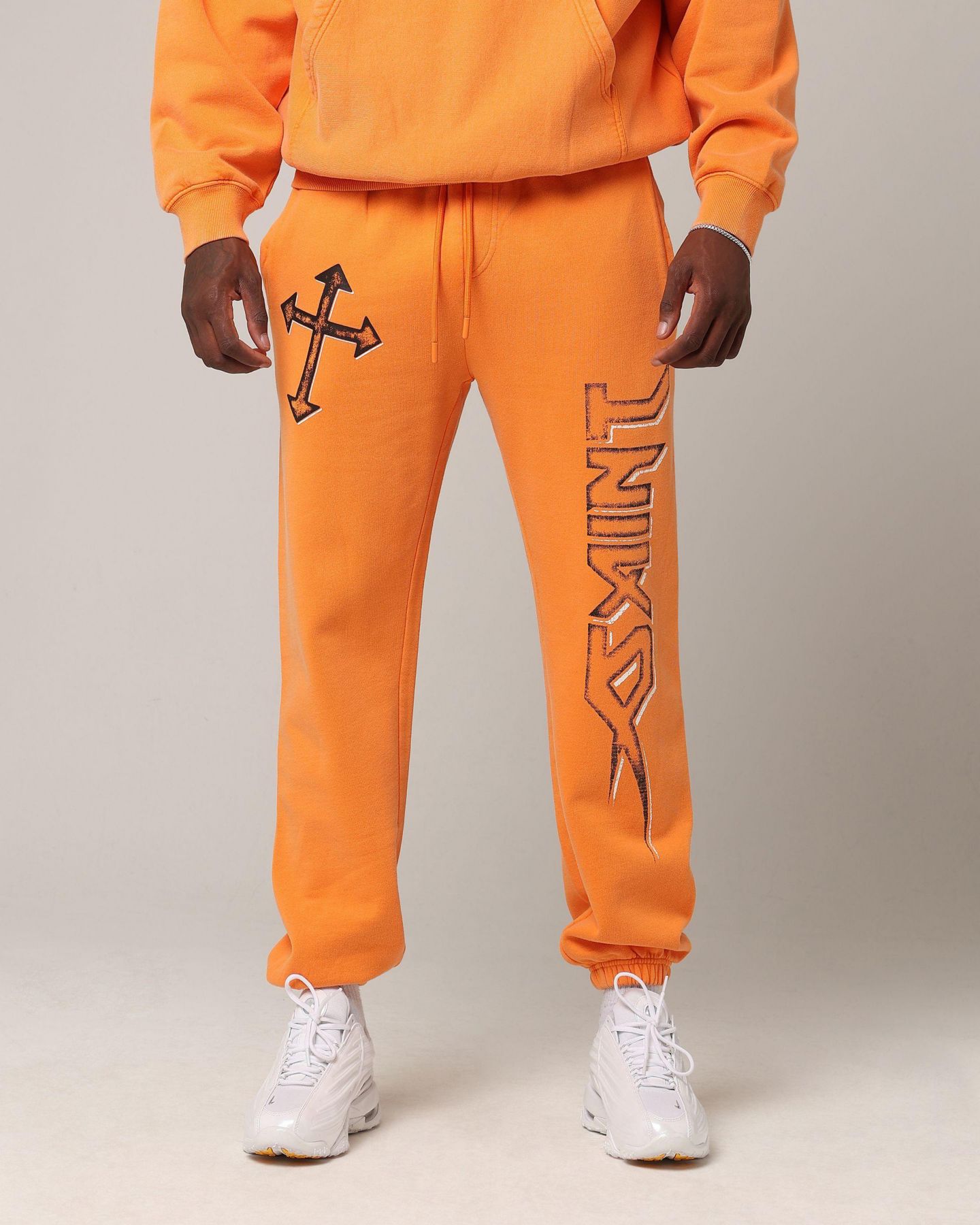 Мужские брюки SAINT MORTA Ssix Sweat Pants- Orange, XL, цвет: Оранжевый — фото 1