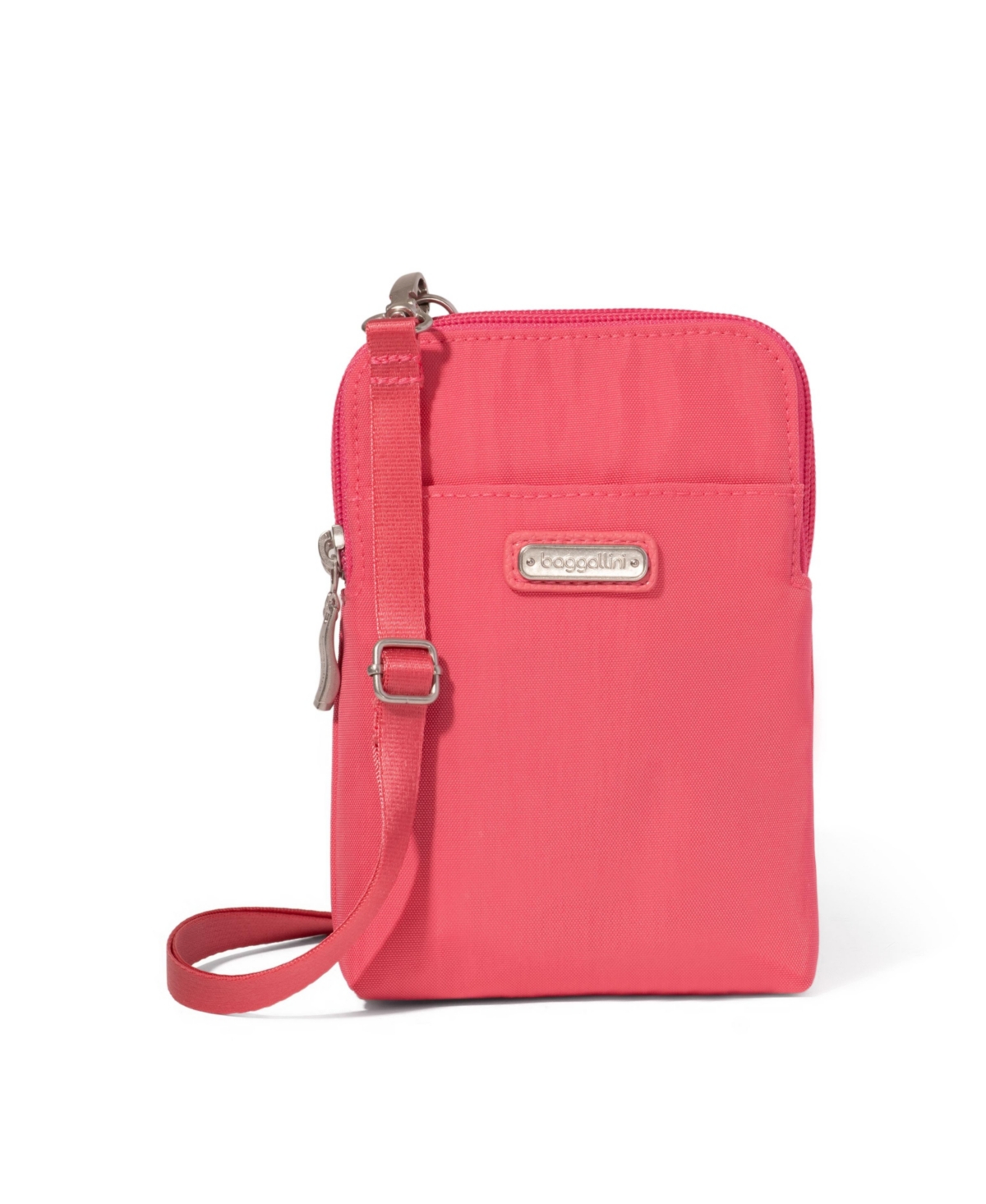 Take Two Rfid Bryant Crossbody Bag - Flamingo