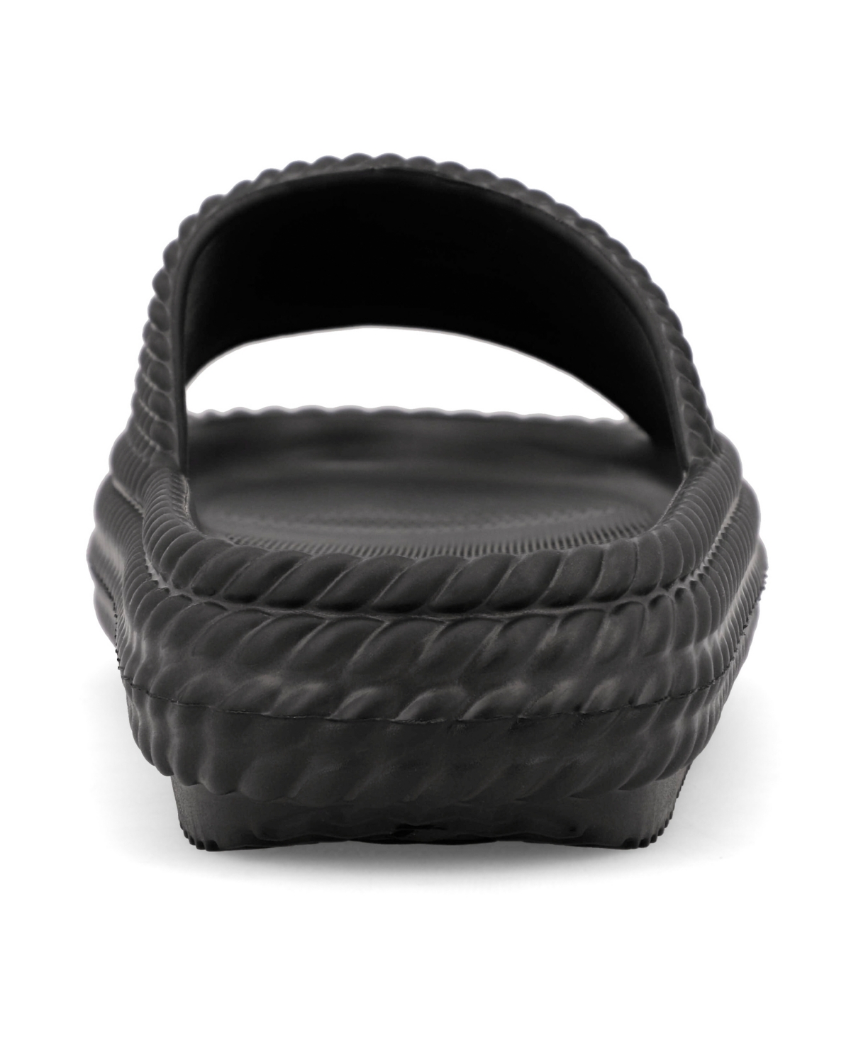 Shop Mia Women's Luvly Slip-on Pool Flats In Black