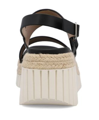 Women's Yuna Round Toe Wedge Sandals