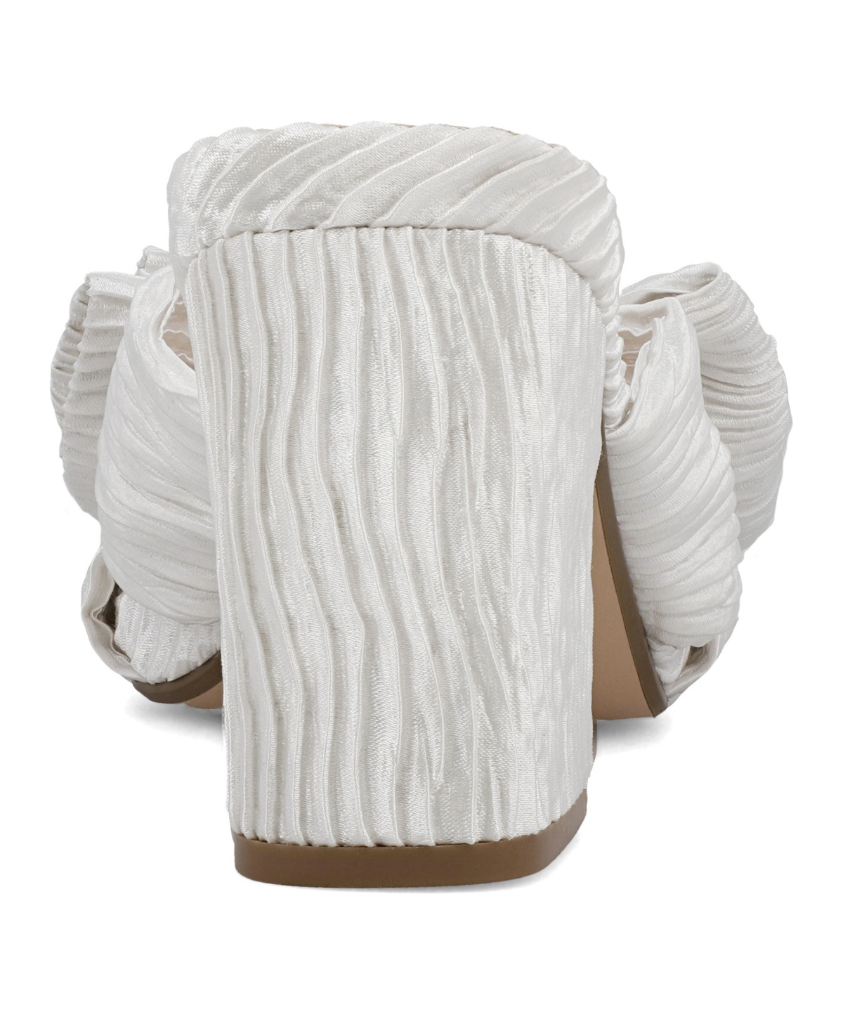 Mia Mechelle Slide Sandal In White