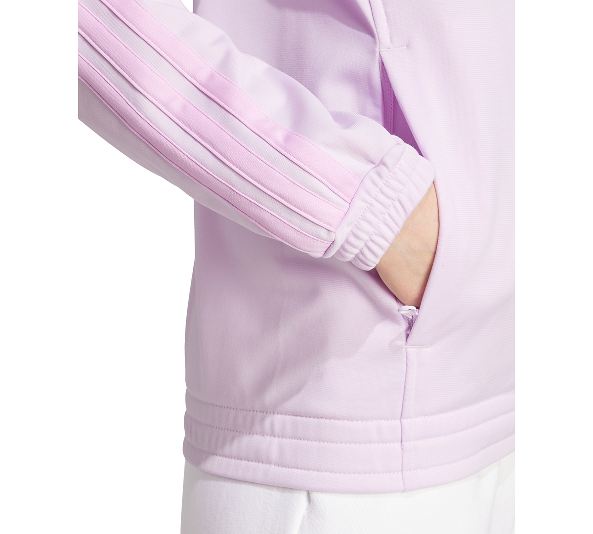 Shop Adidas Originals Women's Tricot 3-stripes Track Jacket In Ice Lavendar