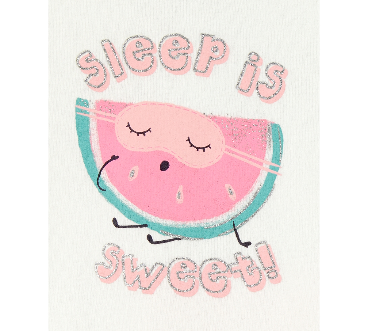 Shop Carter's Toddler Girls Watermelon-print 100% Snug-fit Cotton Pajamas, 4 Piece Set
